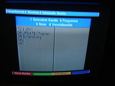 2009_03_25_HWI1_006.JPG
DIGI TV, SFN Sydsjælland, K66. Neu: "DR Synstolkning", eine Zusammenstellung aus DR-Beiträgen bzw. laufendem Programm von DR1 oder DR2 mit Audiodeskription für Blinde und Sehgeschädigte
Schlüsselwörter: TV DVB-T DIGI Dänemark Danmark