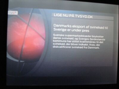 2014_09_29_HWI1_001.JPG
"TV Syd" (TV2-Regional-Px), DIGI TV 1 Syd, SFN Åbenrå/Flensburg, K37
Schlüsselwörter: TV DX Tropo Überreichweite DVB-T DTT digital UHF Dänemark Danmark DIGI TV1 TVSyd TV2 Syd Åbenrå K37