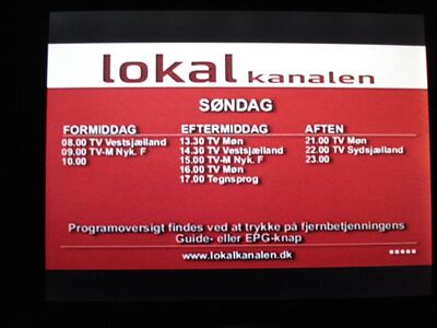 2014_10_14_HWI1_002.JPG
Lokalkanalen (Sendesamvirke), DIGI TV 1 Øst, SFN Nakskov/Vordingborg/Jyderup, K58
Schlüsselwörter: TV DX Tropo Überreichweite DVB-T DTT digital UHF Dänemark Danmark Lokalkanalen Sendesamvirke DIGI Nakskov Vordingborg K58