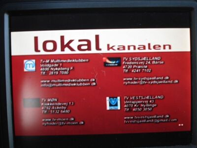 2016_09_26_HWI1_002.JPG
Lokalkanalen (sendesamvirke), DIGI TV 1 Øst, SFN Nakskov/Vordingborg/Jyderup, K58 
Schlüsselwörter: TV Tropo Überreichweite UHF DVB-T DTT digital Dänemark Danmark DIGI DIGI1 Øst Lokalkanalen Sendesamvirke Sydsjælland Nakskov Vordingborg Jyderup K58 FTA MPEG-4