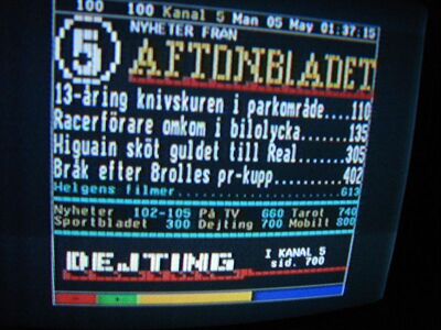 2008_05_05_HWI2_009.JPG
TV5 (VT), DTT Nät 3, SFN Skåne Län, K41
Schlüsselwörter: TV Tropo Überreichweite DVB-T Schweden Sverige Skåne TV5 Videotext Teletext