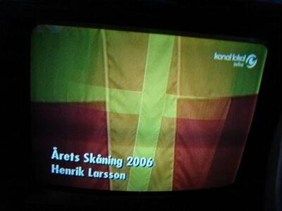 2007_04_16_PCH1_005.jpg
... welcher glücklicherweise FTA war :-) 
Schlüsselwörter: TV Tropo Überreichweite DVB-T Kanal Lokal Skåne