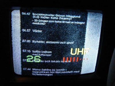 2007_09_14_PCH1_018.jpg
TV4, Hörby, K50
Schlüsselwörter: TV Tropo Überreichweite analog analogue Schweden Sverige TV4 Hörby