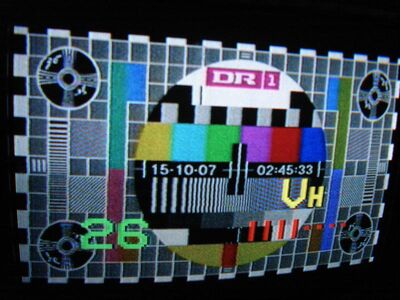 2007_10_15_PCH1_005.jpg
DR1, Næstved, E-06 - nach langer Zeit mal wieder mit Testbild!
Schlüsselwörter: TV Tropo Überreichweite analog analogue Dänemark Danmark DR1 DR Testbild testcard