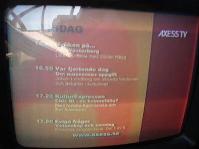 2008_06_10_PCH1_010.JPG
Axess TV, DTT Nät 5, Hörby, K61
Schlüsselwörter: TV Tropo Überreichweite DVB-T Schweden Sverige Axess