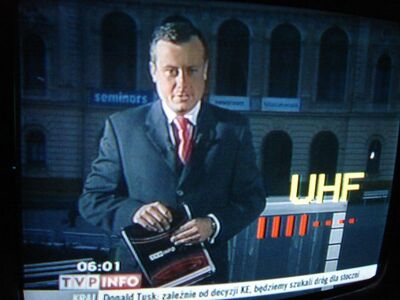 2008_09_11_PCH1_016.JPG
TVP Info, Szczeczin (Kolowo), K38 (grießfrei)
Schlüsselwörter: TV Tropo Überreichweite analog analogue Polen Polska TVP Info