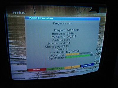 2008_12_01_PCH1_006.JPG
arte, NDR 1, Wolfsburg (Klieversberg), K50 (Erstempfang)
Schlüsselwörter: TV Tropo Überreichweite DVB-T ARD NDR arte Wolfsburg