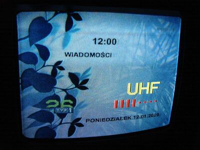 2009_01_12_PCH1_032.JPG
TVP 1, Bydgoszcz (Trzeciewicz), K41
Schlüsselwörter: TV Tropo Überreichweite analog analogue Polen Polska TVP1