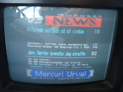 2010_06_25_PCH1_009.JPG
Videotext von TV2 News, Boxer Danmark 4, SFN Nakskov/Vordingborg, K38
Schlüsselwörter: TV Tropo Überreichweite DVB-T digital MPEG4 verschlüsselt encrypted Boxer Danmark TV2 News VT Videotext Teletext Tekst-TV K38