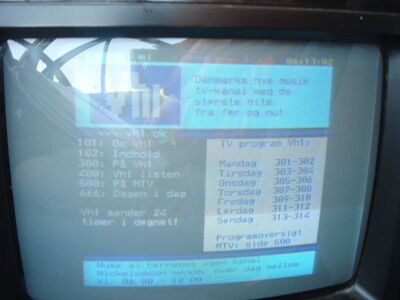 2010_07_03_PCH1_005.JPG
Videotext von VH-1 (Danmark), Boxer Danmark Mux 5, SFN Nakskov/Vordingborg, K66
Schlüsselwörter: TV Tropo Überreichweite DVB-T digital MPEG4 verschlüsselt encrypted Boxer Danmark VH-1 VH1 VT Videotext Teletext Tekst-TV K66