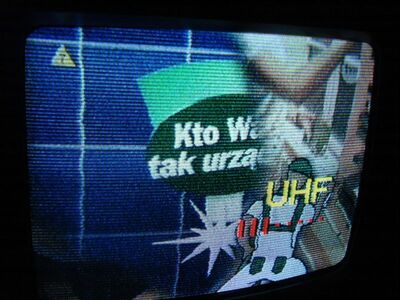 2010_12_08_PCH1_005.JPG
tvn, Bialogard (Slawoborze), K32
Schlüsselwörter: TV Tropo Überreichweite DX analog analogue UHF TVP TVP1 Polen Polska Poland Slawoborze