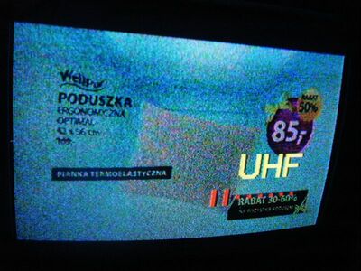 2011_11_24_PCH1_003.JPG
TVP 2, Szczecin 1 (Kolowo), K30, diesmal nur geringfügiges DVB-T-Rauschen aus Hamburg/Lübeck
Schlüsselwörter: TV Tropo Überreichweite analog analogue Polen Polska TVP TVP2 Szczecin K30