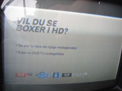 2012_07_07_PCH1_008.JPG
Boxer Infokanal, Boxer Danmark Mux 4, SFN Nakskov/Vordingborg, K38
Schlüsselwörter: TV Tropo Überreichweite digital DTT DVB-T Dänemark Danmark Boxer Infokanal Sydsjælland K38