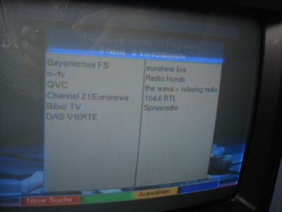 2012_07_11_PCH1_001.JPG
MABB Bouquet 3, SFN Berlin K39. Radio Horeb sendet immer noch...
Schlüsselwörter: TV Tropo Überreichweite digital DTT DVB-T Berlin MABB Hörfunk