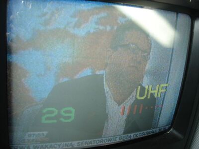 2012_08_03_PCH1_010.JPG
TVP Info, Szczecin 1 (Kolowo), K38 mit leichten digitalen QRM aus Dänemark (SFN Nakskov/Vordingborg)
Schlüsselwörter: TV Tropo Überreichweite analog analogue Polen Polska TVP Info Szczein K38 QRM