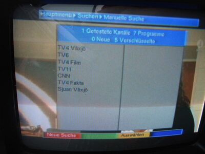 2013_07_29_PCH1_009.JPG
DTT Nät 2 Växjö, Vislanda 1 (Nydala), K49
Schlüsselwörter: TV DX Tropo Überreichweite DVB-T DTT digital terrestrisch Schweden Sverige DTT Nät2 Växjö UHF K49