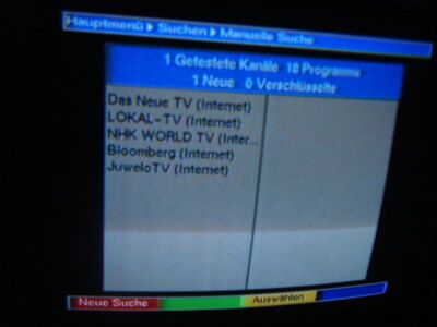 2014_03_13_PCH1_001.JPG
MABB Mux 3, SFN Berlin, K39: Die Multithek wurde - auscchließlich in Berlin - um "NHK World" erweitert
Schlüsselwörter: TV DX Tropo Überreichweite DVB-T DTT MABB Berlin K39 Multithek NHK