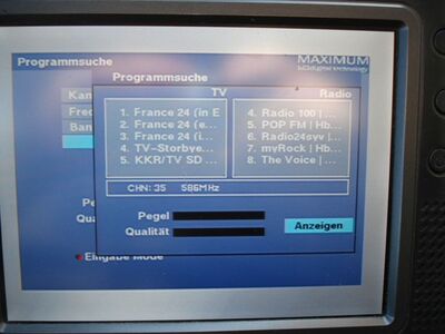 2016_06_07_PCH1_001.JPG
Mux KBH1, SFN KBH-City (Lynetten, Borrups Allé), K35v. Der Maximum findet alle Programme, ....
Schlüsselwörter: TV DX Tropo Überreichweite DVB-T DTT digital UHF Dänemark Danmark Mux KBH1 HbbTV Lynetten Borrups Allé København K35 Suchlauf Maximum T-1300