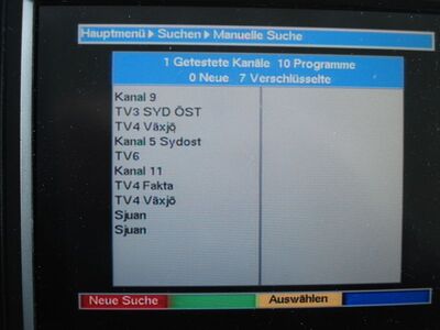 2016_11_24_PCH1_046.JPG
DTT Nät 2 Småland/Växjö, SFN Vislanda + TVU, K40
Schlüsselwörter: TV DX Tropo Überreichweite DVB-T DTT digital UHF Schweden Sverige DTT Nät2 Småland Växjö Vislanda K50