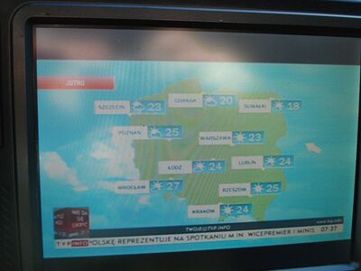 2017_06_02_PCH1_003.JPG
TVP Info, TP Emitel Mux-3 Szczecin, SFN Bialogard/Lobez/Koszalin, K60
Schlüsselwörter: TV DX Tropo Überreischweite DVB-T DTT digital terrestrisch MPEG4 Polen Polska TP Emitel Mux3 Szczecin TVP Info K60 Bialogard Lobez Koszalin