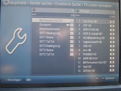 2017_10_16_PCH1_011.JPG
DTT Nät 1 Skåne/Helsingborg, SFN Skåne Län, K33. Hier bleibt auch nach der 700-MHz-Räumung alles beim Alten.
Schlüsselwörter: TV DX Tropo Überreichweite DVB-T DTT digital terrestrisch Schweden Sverige Nät1 SVT MPEG-2 FTA Skåne Län K33