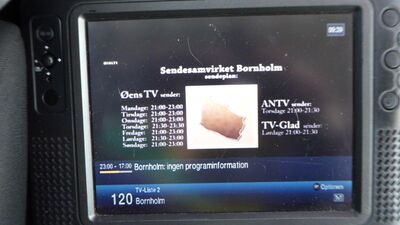 2019_12_20_PCH1_007.JPG
Nach dem Antennenschwenk: Sendesamvirket Bornholm, DIGI TV 1 Bornholm, SFN Rø + mehrere TVU, K59
Schlüsselwörter: TV Tropo Überreichweite DTT DVB-T Dänemark Danmark Sendesamvirket DIGI DIGI1 Bornholm MPEG4 FTA K59