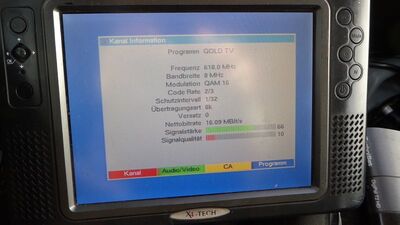 2020 09 19 PCH1 006
Sendeparameter und Empfangsstärke MWE Networks Szczecin, Pazim Center, K39. Geloggt mit dem Digipal 1
Schlüsselwörter: TV Tropo Überreichweite DTT DVB-T MPEG4 Polen Polska MWE Networks Szczecin Pazim Center FTA K39 Parameter Digipal1