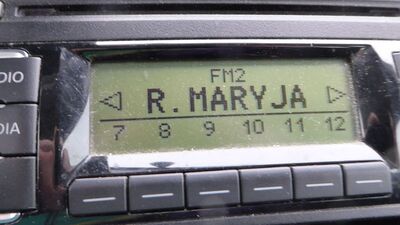 2021_03_24_PCH1_005.JPG
Radio Maryja Swinouscie, Międzyzdroje/Lubin, 3 kW mit dynamischer RDS "SWINO_-_" , "-_USCJE_" , "R.MARYJA" , "87.7_MHZ" , "TEL_56__"
Schlüsselwörter: Radio Hörfunk UKW FM Tropo Überreichweite Polen Polska Radio Maryja Swinouscie Miezdyzdroje 87.7 dynamische dynamic RDS