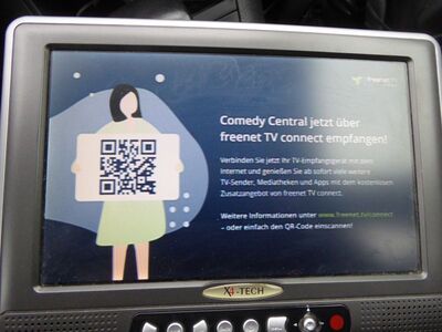 2021_10_08_PCH1_004.JPG
Änderung im "Freenet Mux-3": ""Comedy Central HD" hat das Bouquet verlassen und ist nur noch mittels HbbTV via Internet-Stream zu empfangen (Freenet.TV Mux 3, SFN Schwerin/Rostock, K26)
Schlüsselwörter: TV DX digital DVB-T2 HEVC Freenet Mux3 Änderung Comedy Central Abschaltung Hinweistafel Schwerin Rostock K26