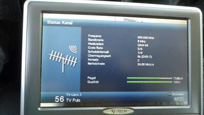 2021_10_09_PCH1_011.JPG
Grundparameter für TP EmiTel Mux-2, SFN Rusinowo-Walcz / Wagrowiec, K43
Schlüsselwörter: TV DX Tropo Überreichweite digital DVB-T MPEG-4 Polen Polska TP EmiTel Mux-1 SFN Rusinowo Wagrowiec K43 Parameter