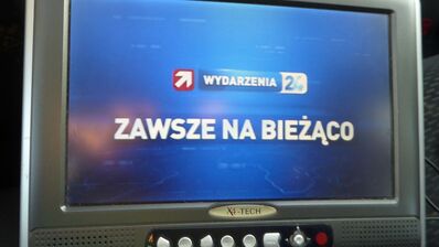 2021 10 10 PCH1 018
"Wydarzenia 24 HEVC HD" (Logoeinblendung), einziges FTA-Px im "Mobilna TV Mux-4", Szczecin-Kolowo K30, 100 kW
Schlüsselwörter: TV DX Tropo Überreichweite digital DVB-T HEVC Polen Polska Wydarzenia 24 HEVC HD Logoeinblendung Mobilna Mux-4 Szczecin Kolowo K30 FTA