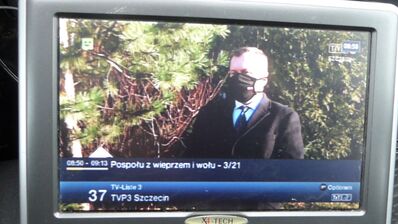 2021_10_19_PCH1_005.JPG
TVP 3 Szczecin, TP EmiTel Mux-3, SFN Szczecin/Miezdyzdroje/Swinouscje, K48
Schlüsselwörter: TV DX Tropo Überreichweite digital DVB-T MPEG4 Polen Polska TVP TVP3 TP EmiTel Mux3 Szczecin Miezdyzdroje Swinouscje K48 FTA