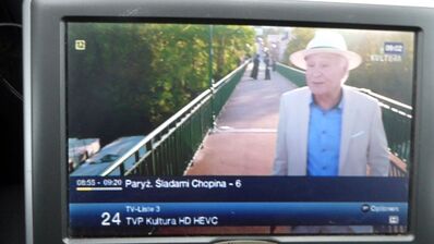 2021_10_19_PCH1_008.JPG
TVP Kultura HD, TVP DVB-T2 Test Mux-5, SFN Szczecin/Lobez/Bialogard, K37
Schlüsselwörter: TV DX Tropo Überreichweite digital DVB-T2 HEVC Polen Polska TVP Kultura HD Test Mux5 Szczecin Lobez Bialogard K37 FTA