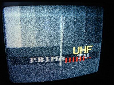 2008_10_13_PCH2_005.JPG
"prima TV", Liberec (Ješted), K60 - jetzt mit laufender Analoguhr im Testbild (siehe auch Video bei YouTube)
Schlüsselwörter: TV Tropo Überreichweite analog analogue Tschechien prima