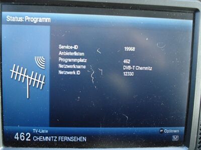 2016_12_05_PCH2_045.JPG
Service ID für Chemnitz Fernsehen, Chemnitz (Stelzendorf), K48v
Schlüsselwörter: TV DX Tropo Überreichweite DVB-T DTT digital UHF QPSK MPEG-2 Chemnitz Fernsehen K48v ServiceID SID