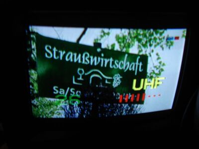 2007_10_04_Koecken_Ost_013.jpg
MDR Fernsehen (Sachsen-Anhalt), Leipzig 1: Wiederau (Ausstrahlung für den Raum Zeitz). Die Ausstrahlungen für Leipzig selbst (Regionalisierung Sachsen) sind bereits auf DVB-T umgestellt.
Schlüsselwörter: TV analog analogue MDR Fernsehen Sachsen-Anhalzt Leipzig K52